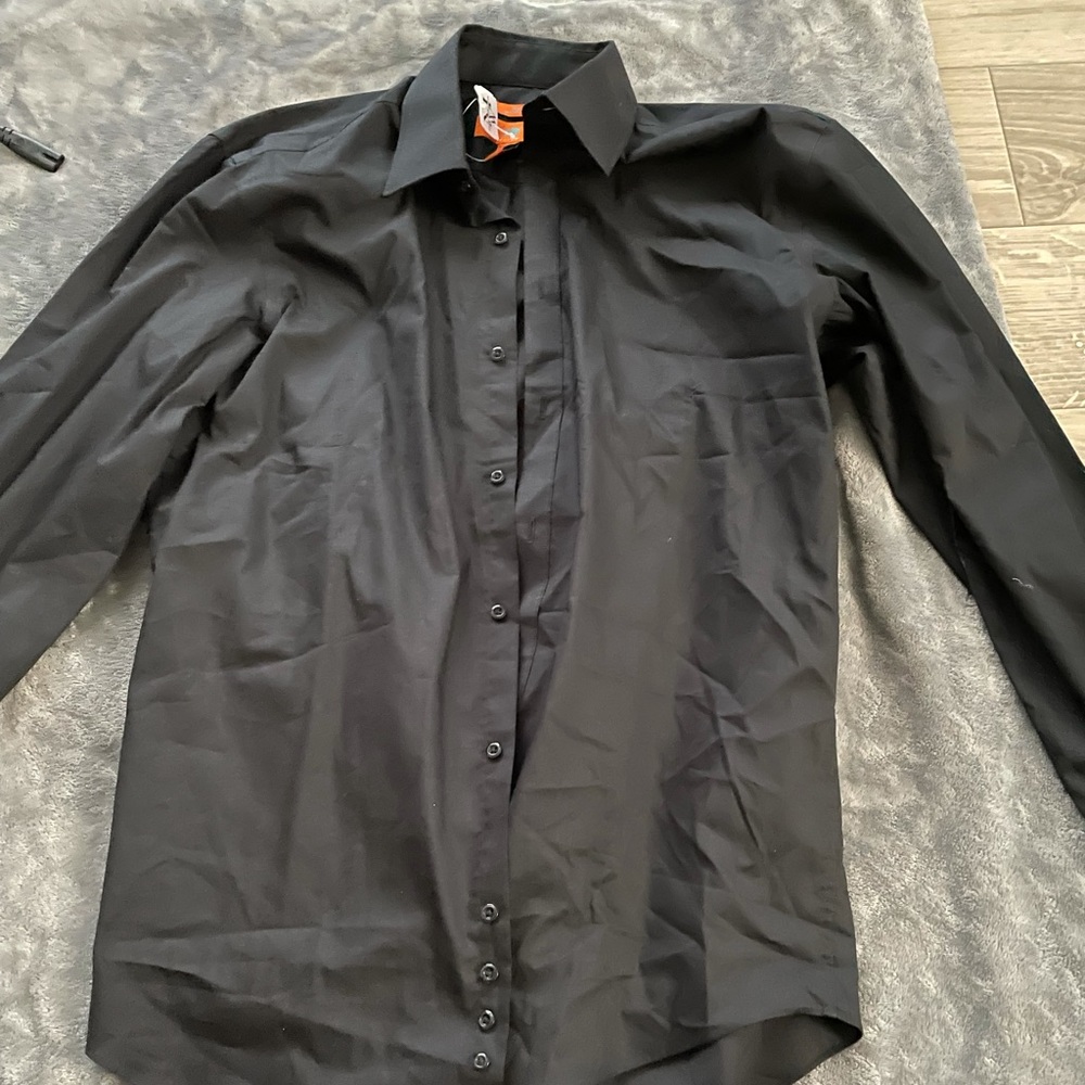 Egara Black button down shirt